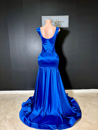 The Prom night Prom Gown (BLUE)